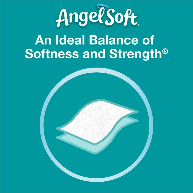 Angel Soft 2-Ply Toilet Paper with Lavender-Scented Tube (36 Mega Rolls)