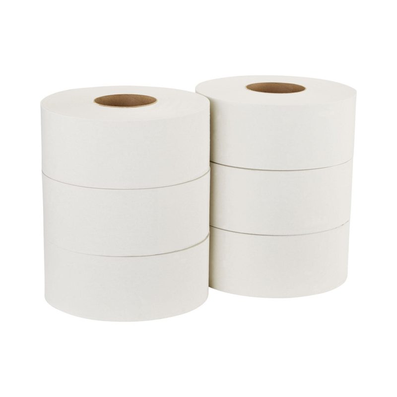 Marathon Jumbo Roll Bathroom Tissue, Septic Safe, 2-Ply, White, 3 1/2" x 1000' (6 ct.)