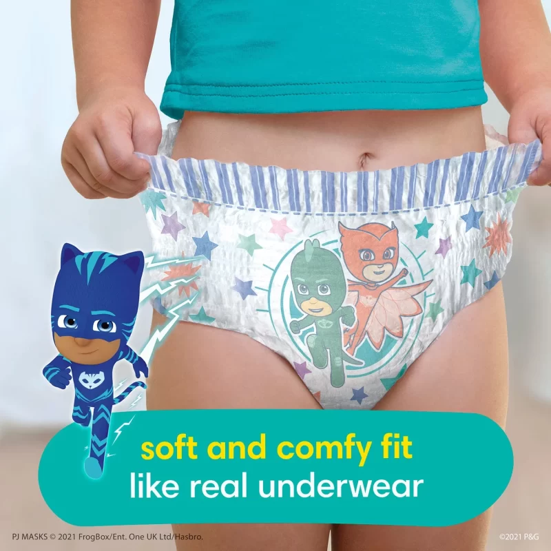 Pampers Easy Ups Training Underwear For Boys, 4T-5T (37+ lbs.) 104 ct.