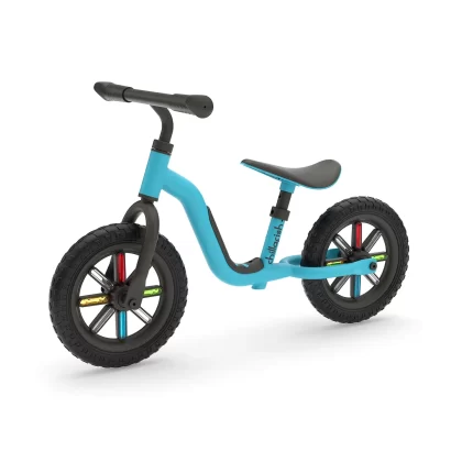 Chillafish Izzy Lightweight Toddler Balance Bike with Adjustable Seat and Handlebar, Blue