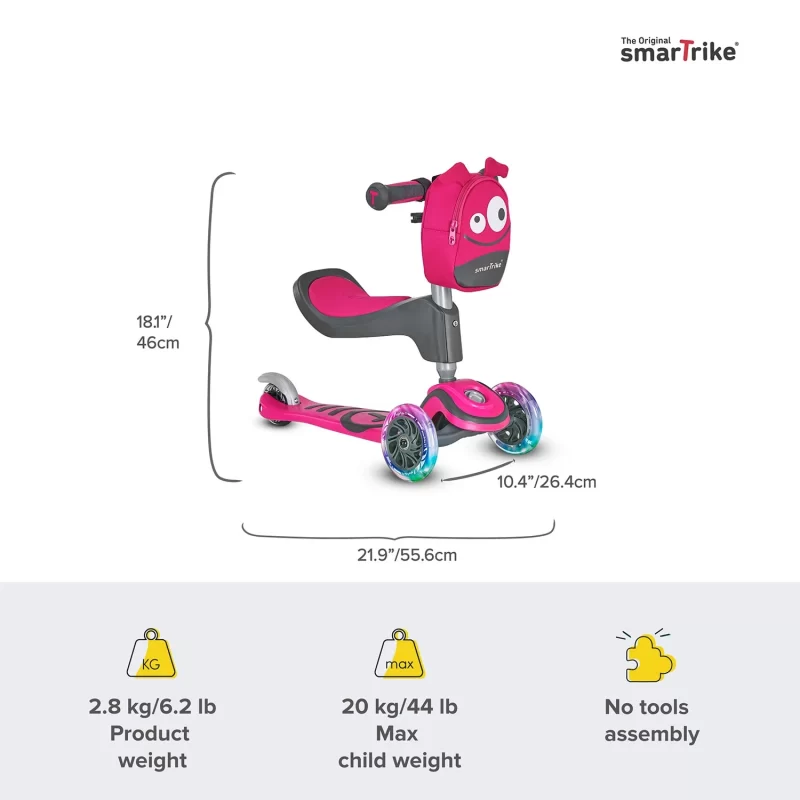 smarTRike Tscooter T1 - 3 in 1 Toddler Scooter