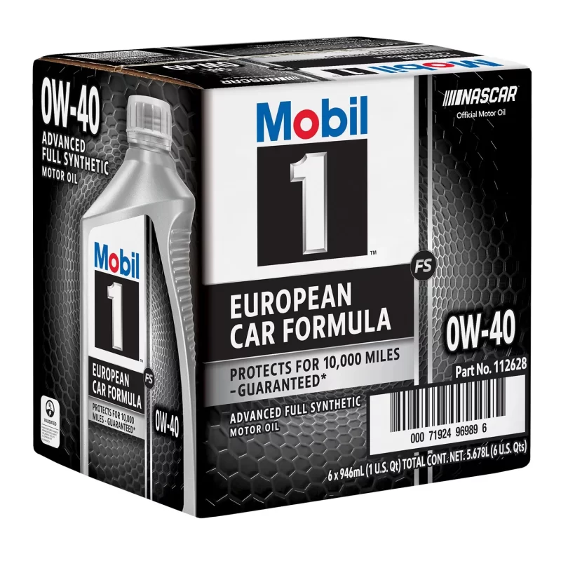 Mobil 1 FS 0W-40 Synthetic Motor Oil ( 1-quart bottles, 6-pk)