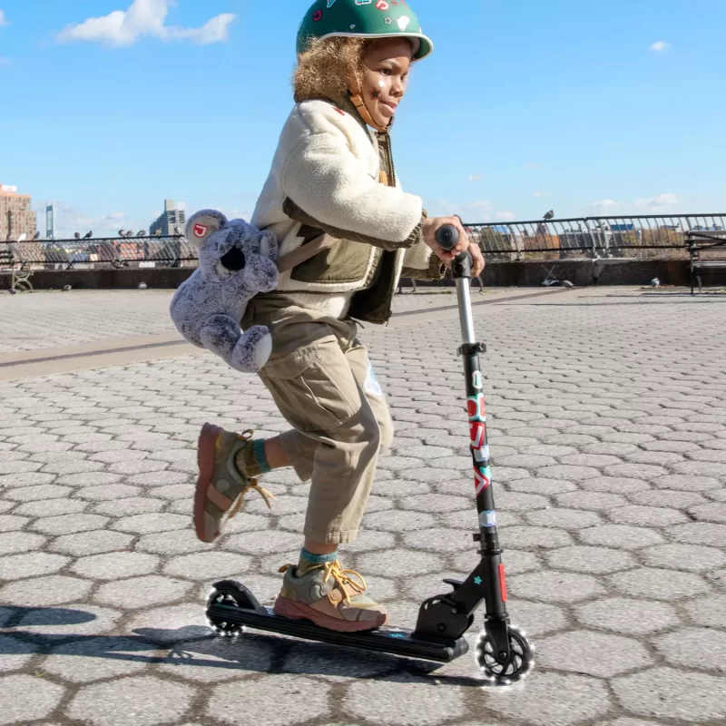 Jetson Stixit Kick Scooter with LED Wheels & Customizable Stickers