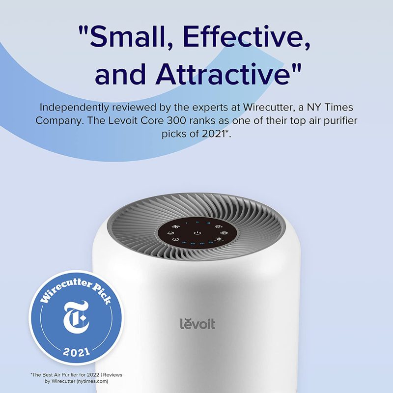 Levoit True HEPA Air Purifier Core 300-RAC for Large Rooms, Customize Filter for Pet Allergy, Smoke, Toxin
