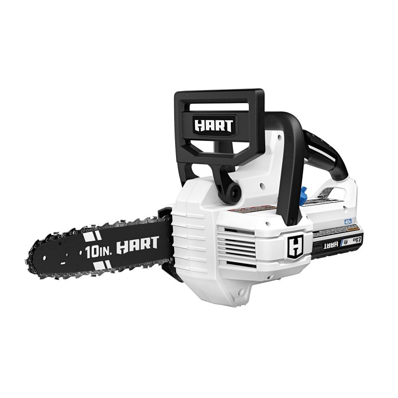 Hart 40-Volt Cordless 10-Inch Chainsaw, with (1) 2.5 Ah Lithium-Ion Battery