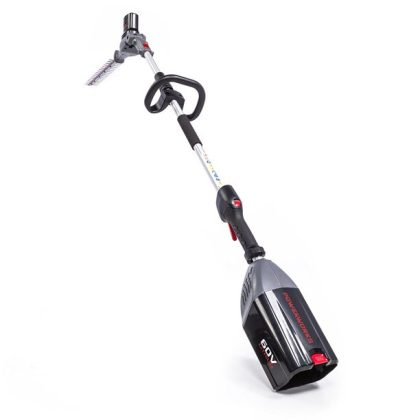 Powerworks 20-Inch 60V Pole Hedge Trimmer, Battery Not Included 2300413