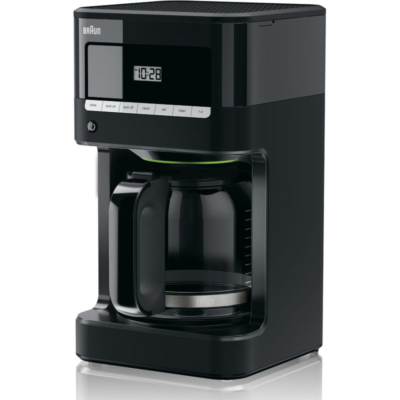 Braun BrewSense 12-Cup Drip Coffee Maker, Black (KF7000BK)