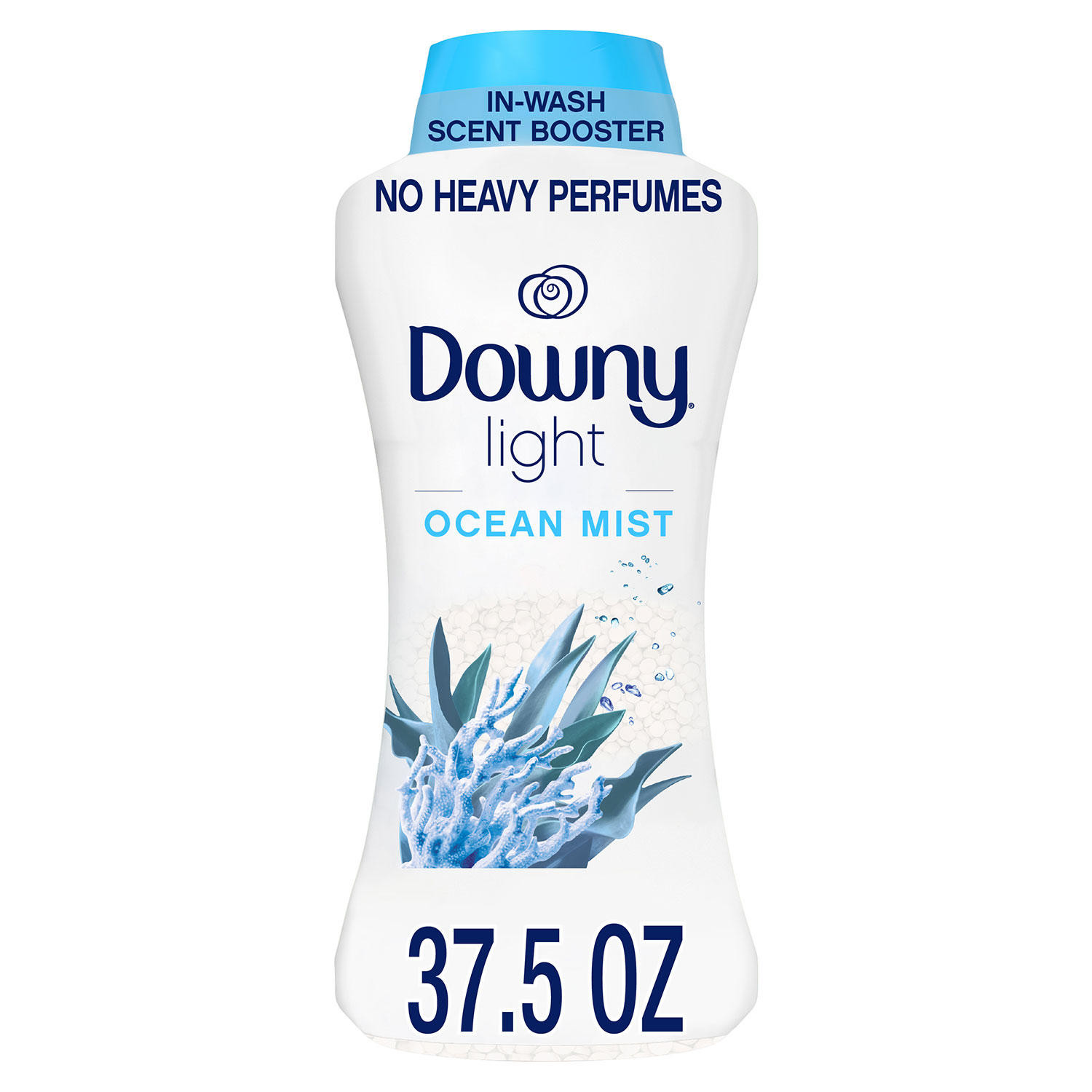 [SET OF 2] - Downy Light In-Wash Scent Booster Beads, Ocean Mist (37.5 oz.)
