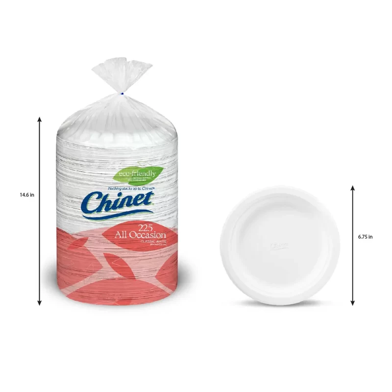 [SET OF 2] - Chinet 8 3/4" Paper Plates All Occasion (225 ct.)