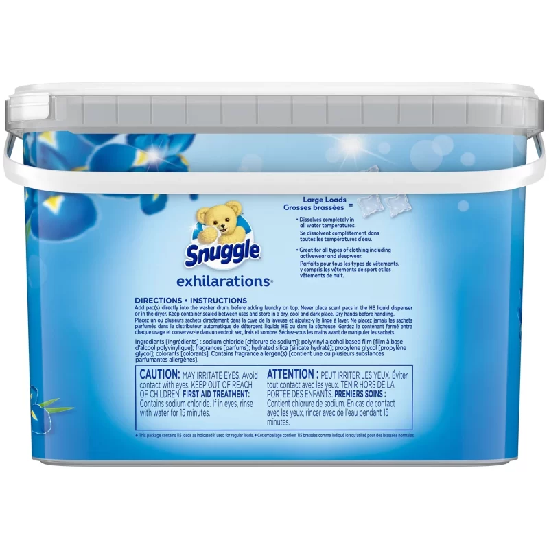 [SET OF 2] - Snuggle Scent Boosters Pacs, Blue Iris Bliss (115 ct.)