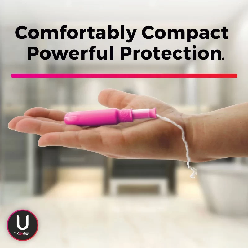 [SET OF 2] - U by Kotex Click Compact Tampons, Super Absorbency (90 ct.)