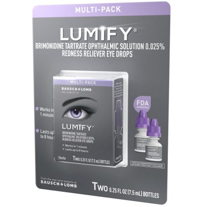 Lumify Redness Reliever Eye Drops (.25 fl. oz, 2 pk.)