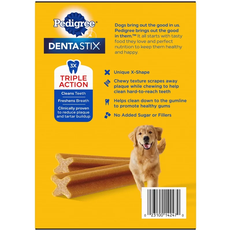 [SET OF 2] - Pedigree Dentastix Dog Treats, Variety Pack (62 ct.)