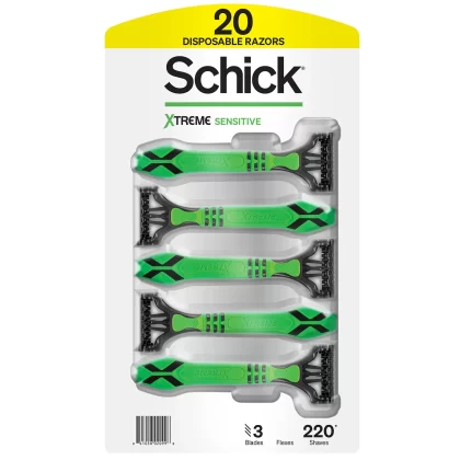 [SET OF 2] - Schick Xtreme 3 Disposable Razors (20 ct.)