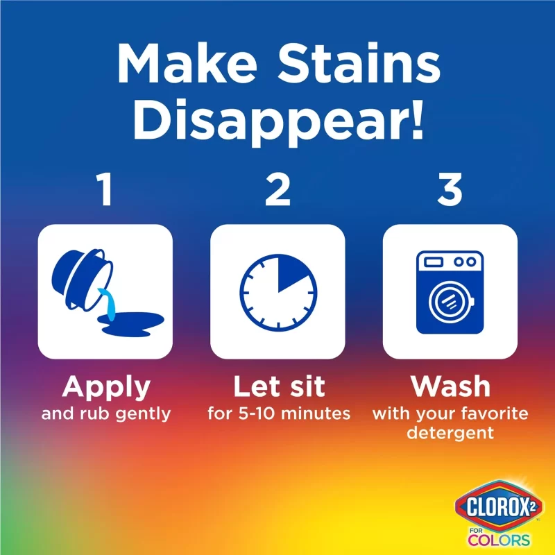 [SET OF 2] - Clorox 2 For Colors - Max Performance Stain Remover And Color Brightener (112.75 oz.)