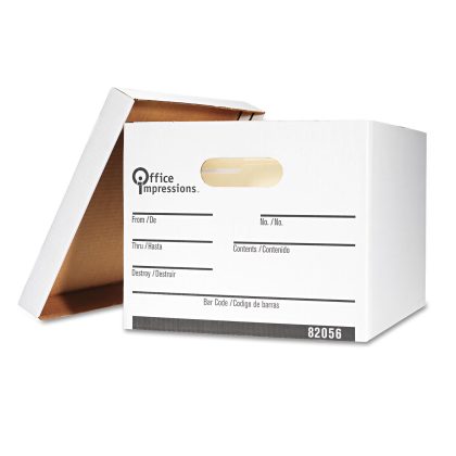 Office Impressions - Economy Storage Letter/Legal File, 12 Count