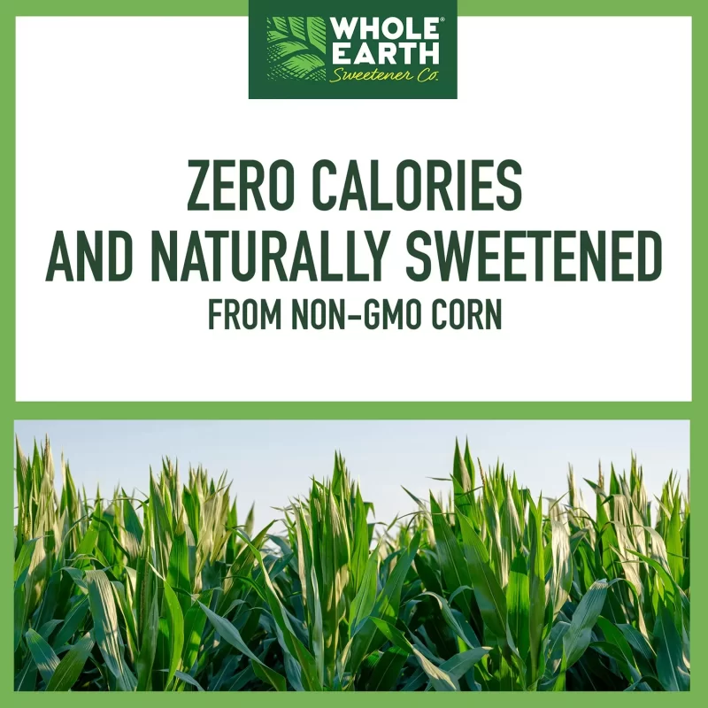 [SET OF 2] - Whole Earth 100% Erythritol Zero Calorie Sweetener (4 lbs.)