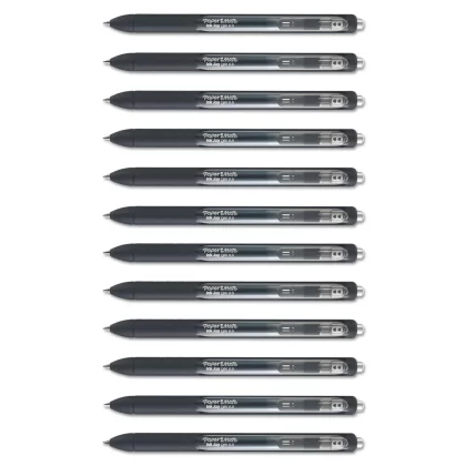 Paper Mate InkJoy Gel Retractable Pen, 0.5mm, Fine Point, Black (12 ct.)