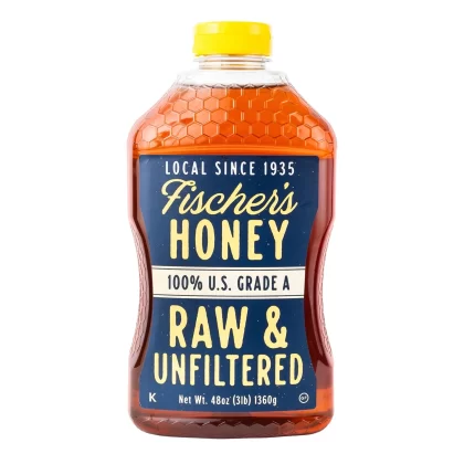 [SET OF 2] - Fischer's Honey Raw and Unfiltered (48 oz.)