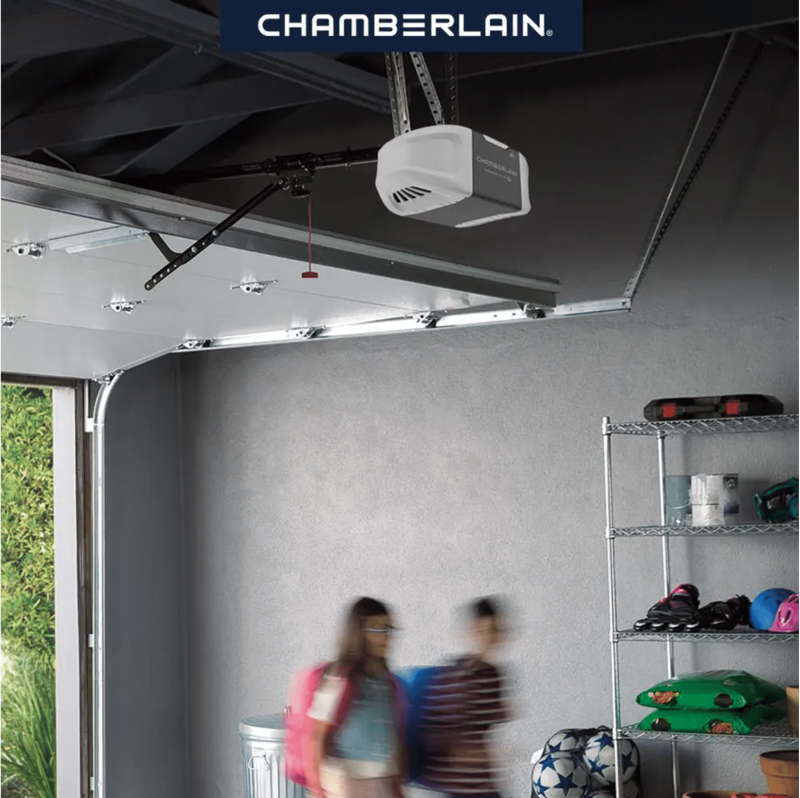 Chamberlain 3/4 HP Smart Quiet Belt Drive Garage Door Opener, B4505T