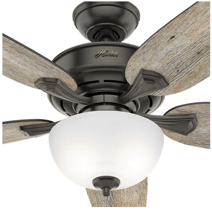Hunter Channing 54 in. LED Indoor Easy Install Ceiling Fan with HunterExpress Feature Set and Remote
