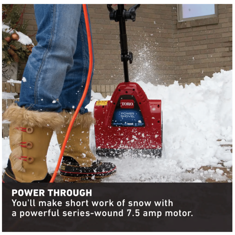 Toro 38361 Power Shovel 12 in. 7.5 Amp Electric Snow Blower