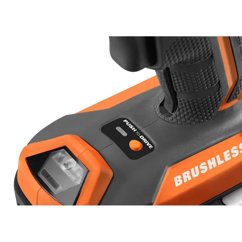 Ridgid 18V Brushless Cordless Drywall Screwdriver With Collated Attachment (Tool-Only)