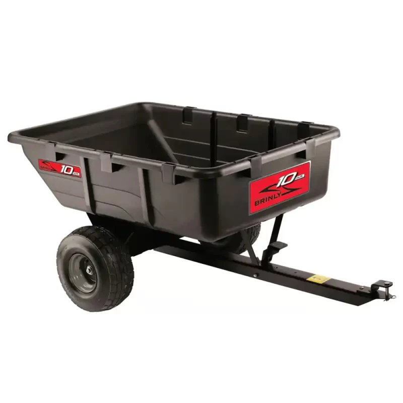 Brinly-Hardy 10 cu. ft. 650 lb. Tow-Behind Poly Utility Cart