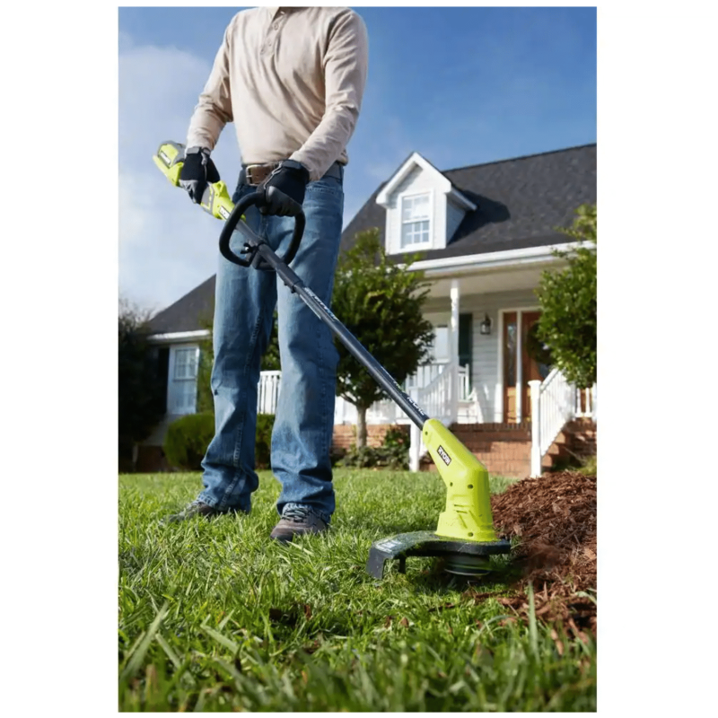 Ryobi 40V 12 in. Cordless Battery String Trimmer with 2.0 Ah Battery and Charger (RY40240)