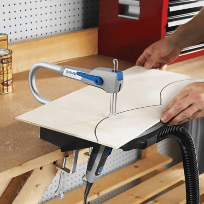 Dremel Moto-Saw .6 Amp Corded Scroll Saw & Electric Coping Saw for Plastic, Laminates, and Metal (MS20-01)