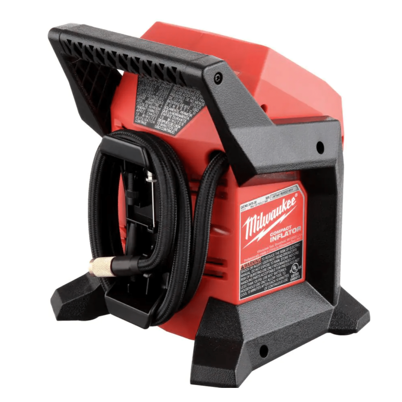 Milwaukee M12 12-Volt Lithium-Ion Cordless Compact Inflator, Tool-Only (2475-20)