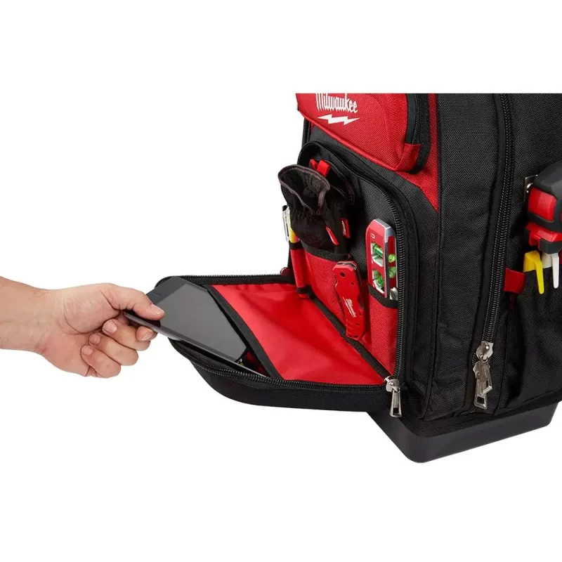 Milwaukee 15 in. Ultimate Jobsite Backpack With Pliers Kit And Screwdriver Set (14-Piece)