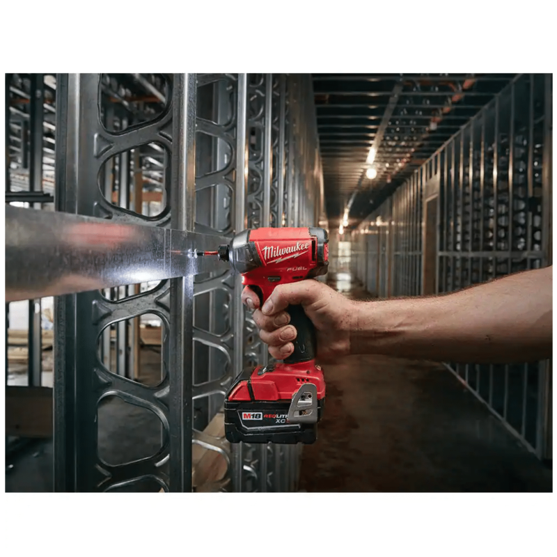 Milwaukee M18 Fuel Surge 18-Volt Lithium-Ion Brushless Cordless 1/4 in. Hex Impact Driver, Tool-Only (2760-20)