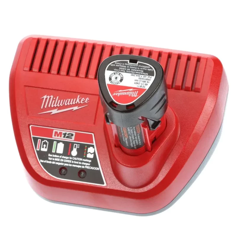 Milwaukee M12 12-Volt Lithium-Ion Cordless Rotary Tool Kit With One 1.5Ah Battery, Charger, Tool Bag
