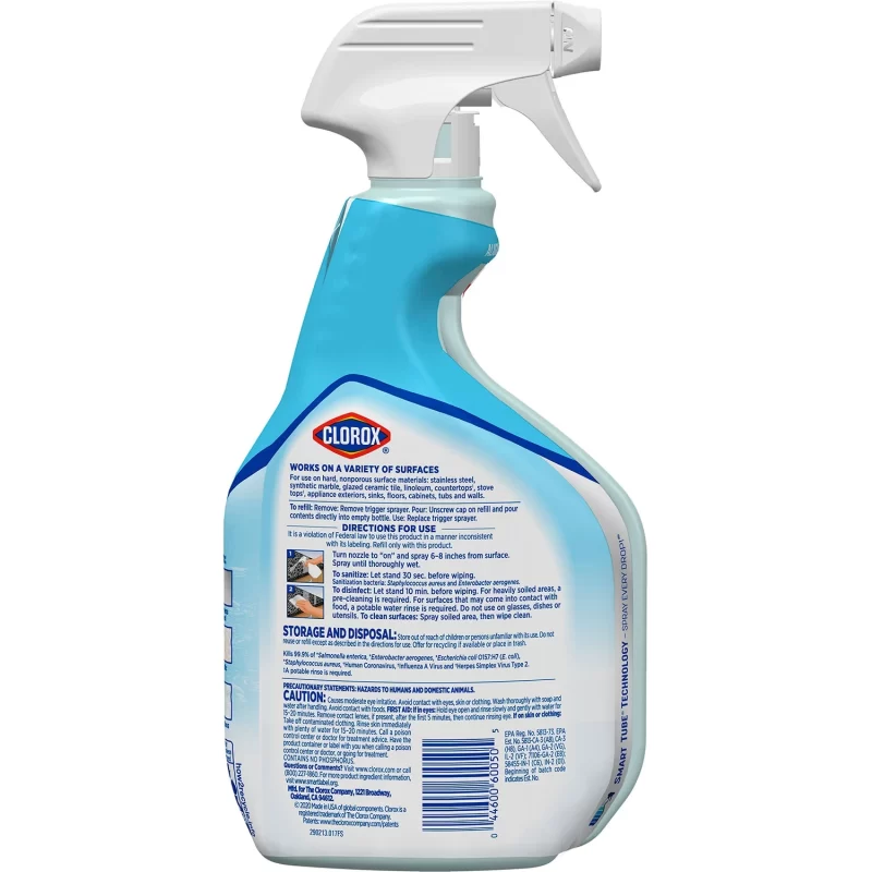 [SET OF 2] - Clorox Disinfecting All Purpose Bleach-Free Cleaner Refill, Crisp Lemon Scent (180 oz. + 32 oz./pk.)