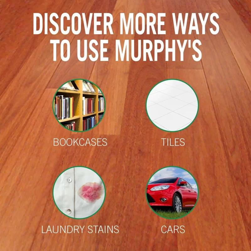 [SET OF 3] - Murphy's Oil Soap Original Wood Cleaner, Concentrated Formula (128 oz.),