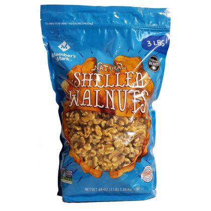 Member's Mark Natural Shelled Walnuts (3 lbs.), Pack Of 3