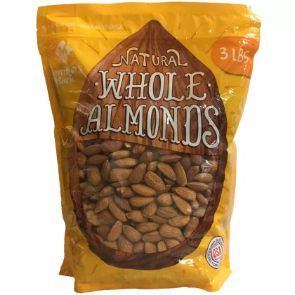Member's Mark Natural Whole Almonds (3 lbs.), Pack Of 3