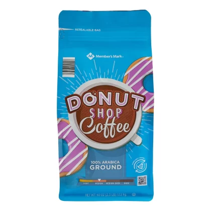 [SET OF 3] - Member's Mark Donut Shop Ground Coffee (40 oz.),