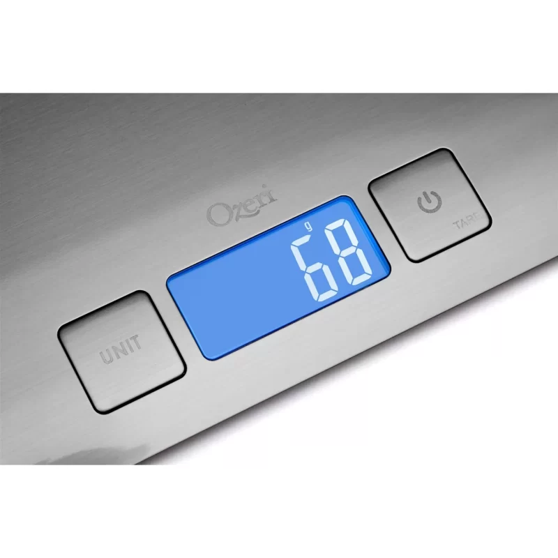 [SET OF 2] - Ozeri Zenith Digital Kitchen Scale, Refined Stainless Steel With Fingerprint-Resistant Coating