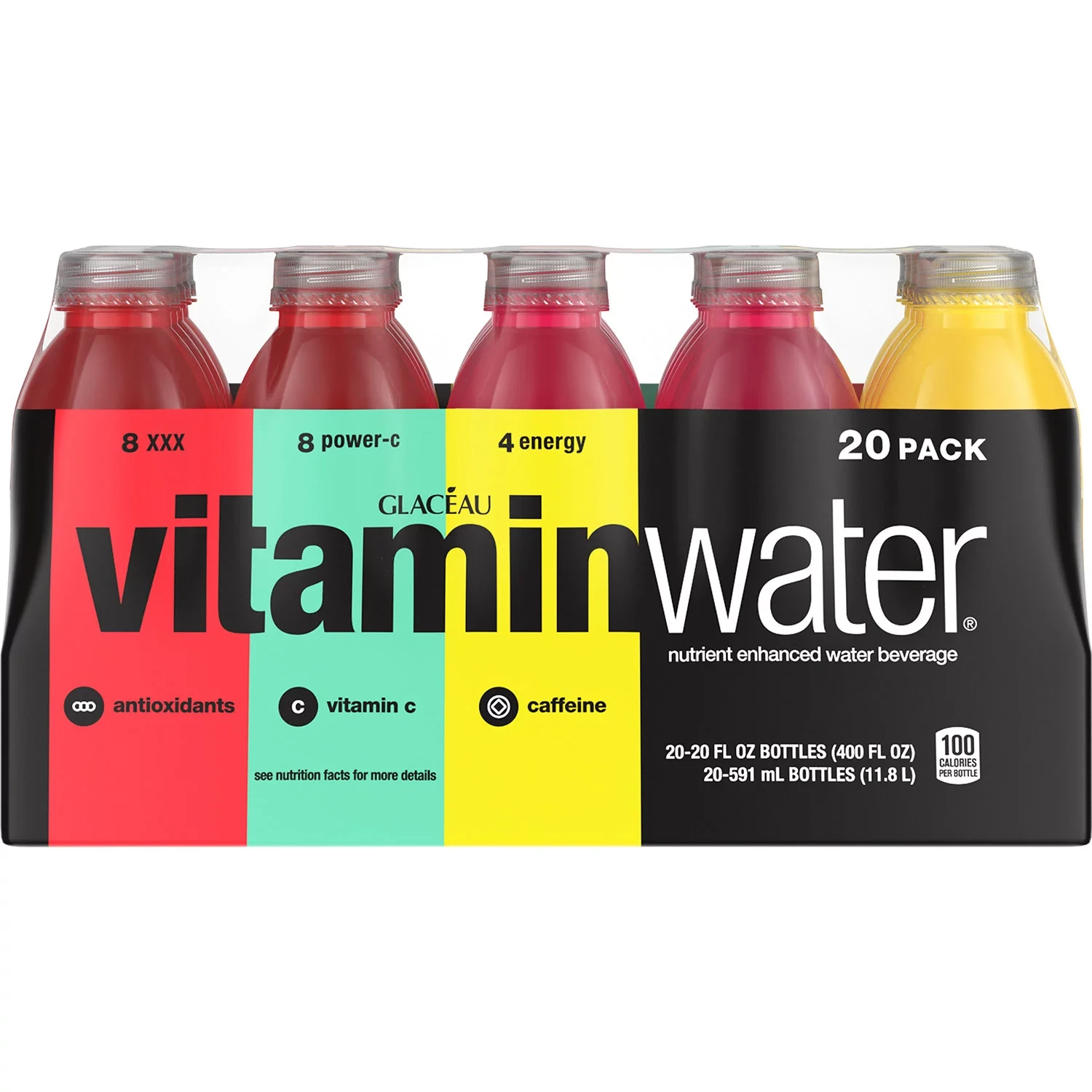 [SET OF 2] - Glaceau Vitaminwater Variety Pack (20 ct./pk.)