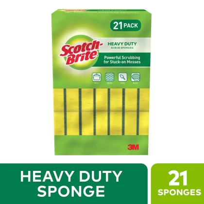 [SET OF 2] - Scotch-Brite Heavy Duty Scrub Sponge (21 ct.)
