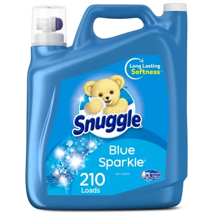 Snuggle Liquid Fabric Softener, Blue Sparkle (168 fl. oz., 210 loads), Pack Of 3