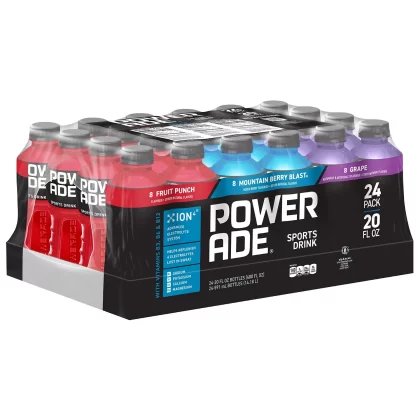 [SET OF 3] - Powerade Sports Drink Variety Pack (20oz / 24ct / pk),