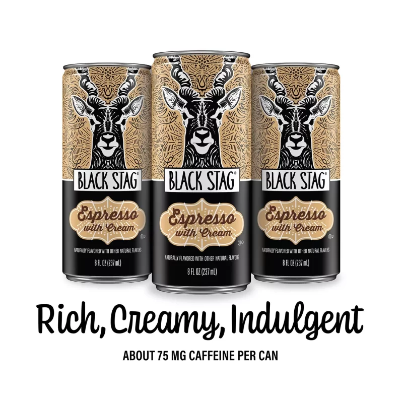 [SET OF 2] - Black Stag Espresso with Cream (12 cans/pk.)
