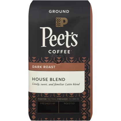 [SET OF 2] - Peet's House Blend Ground (32 oz)