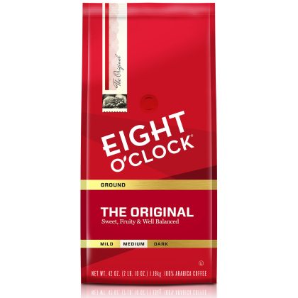 [SET OF 2] - Eight O'Clock Original Ground Coffee, Medium Roast (42 oz.)