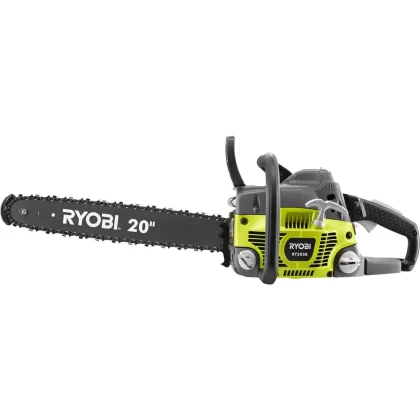 Ryobi 20 in. 50 cc 2-Cycle Gas Chainsaw With Heavy-Duty Case