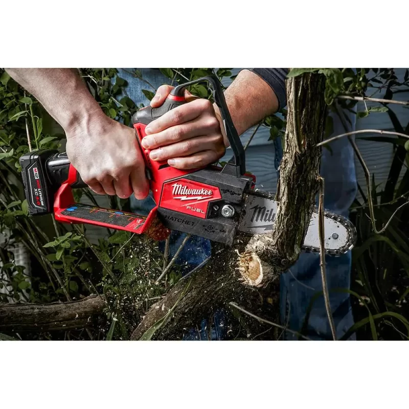 Milwaukee M12 FUEL 12-Volt Lithium-Ion Brushless Cordless 6 in. Hatchet Pruning Saw (Tool-Only)