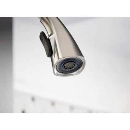 Kohler Rubicon Single-Handle Pull-Down Sprayer Kitchen Faucet In Vibrant Stainless